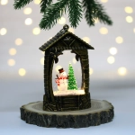 Сувенир с подсветкой «Загадка - Снеговик» 7,5*4*12,5 см (работает от батареек LR44*3)