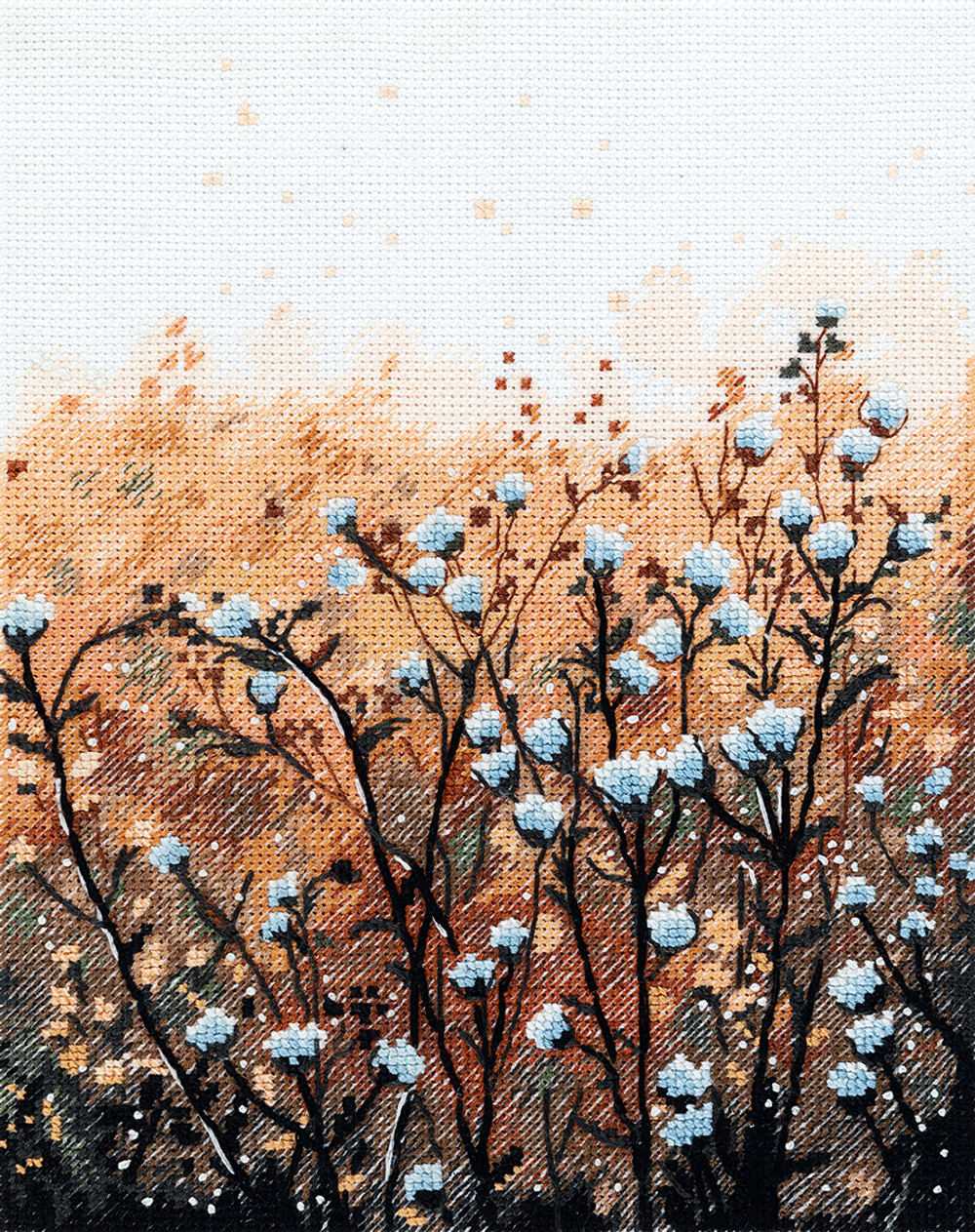 Набор для вышивания "PANNA"PS-7501 "Поле на рассвете" 15.5 х 20.5 см