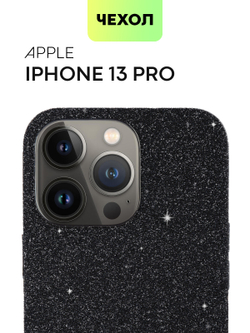 Чехол BROSCORP для Apple iPhone 13 Pro оптом (арт. IP13PRO-CRYSTAL-BLACK)