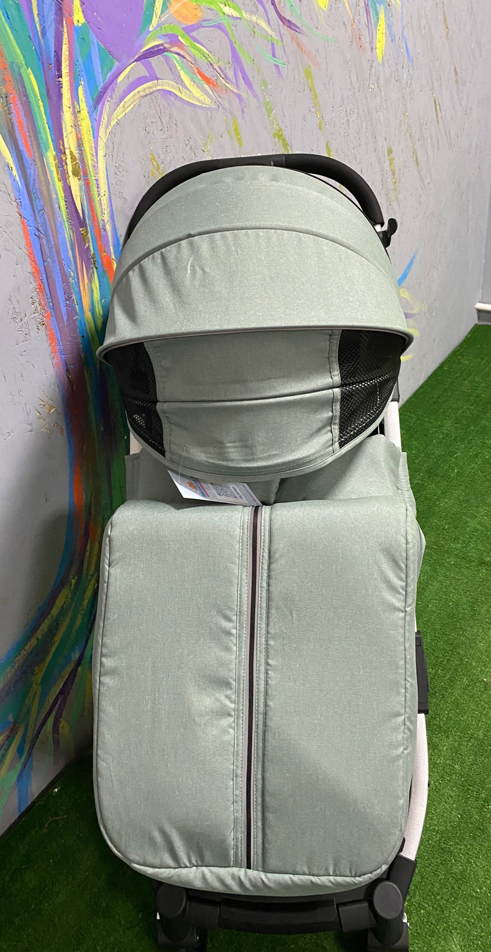 Коляска прогулочная Farfello Comfy Go, хаки Артикул: CG-15