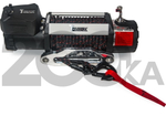 Лебедка автомобильная T-MAX HEW-12500 X-Power лебедка электрическая 12В  с синтетическим тросом