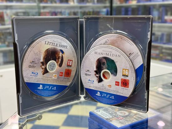 PS4 The Dark Pictures Anthology Triple Pack (SteelBook) Б/У CUSA-14102 (Полностью на русском языке)