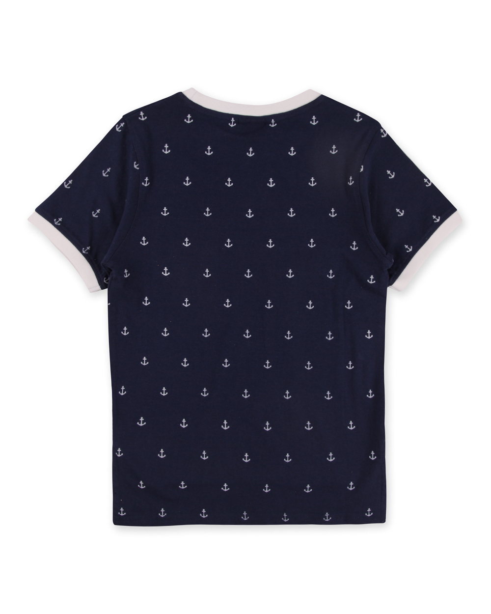 Футболка детская Little Beetle, якоря, синий/SS18-ok 1.9