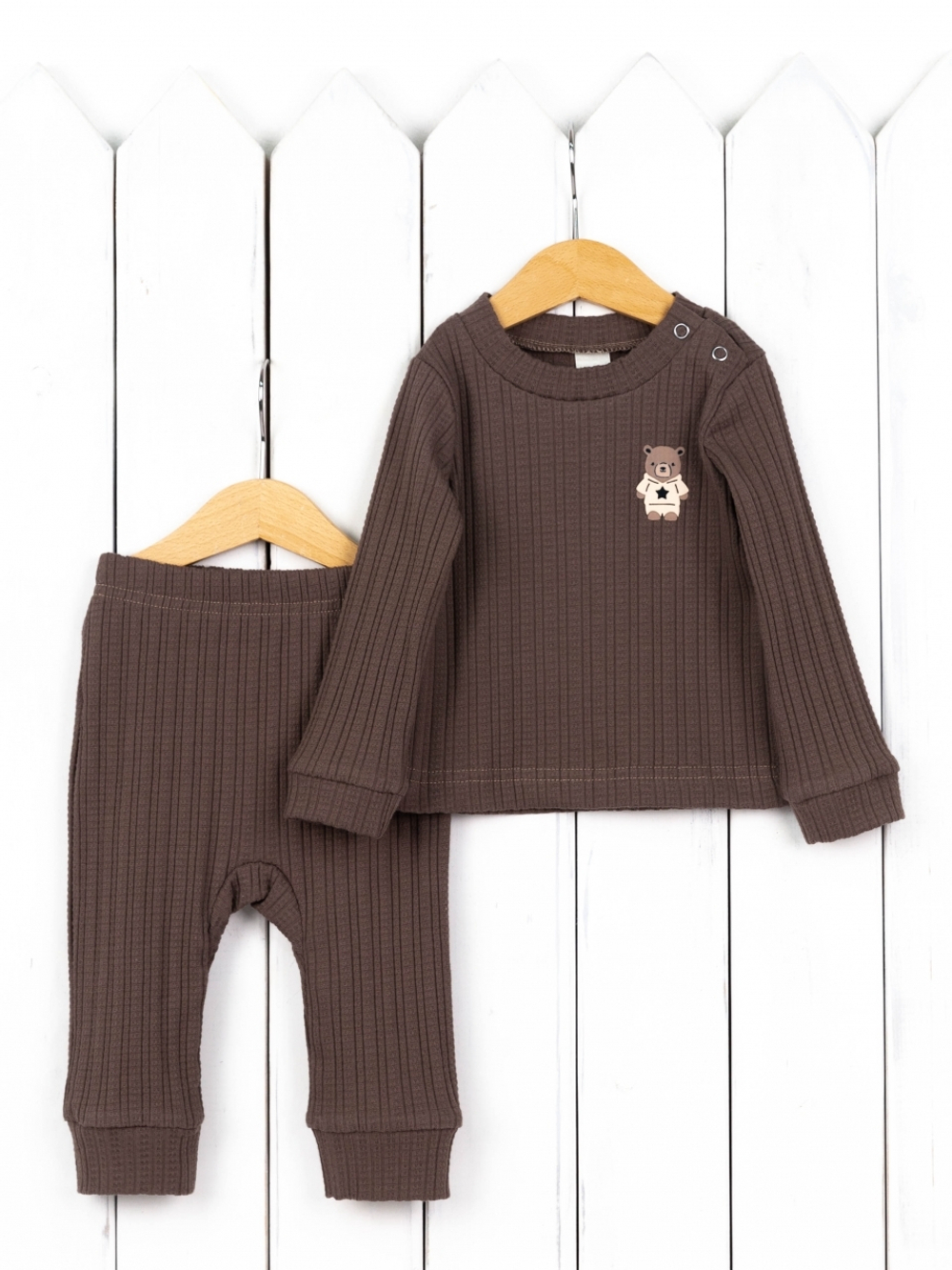 Костюм нательный из ажурного хлопка для мальчика