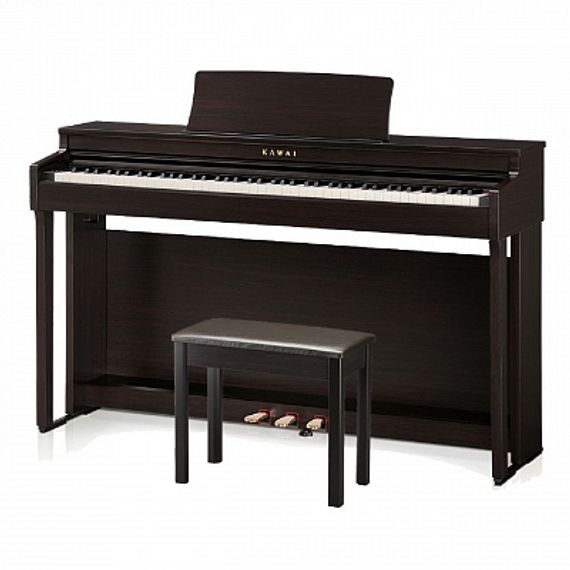 KAWAI CN201 R - цифровое пианино, банкетка, механика Responsive Hammer III, 88 клавиш, цвет палисанд