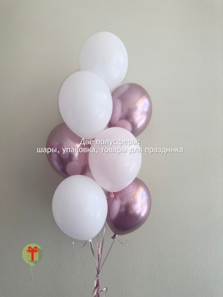 Фонтан из 10 шаров