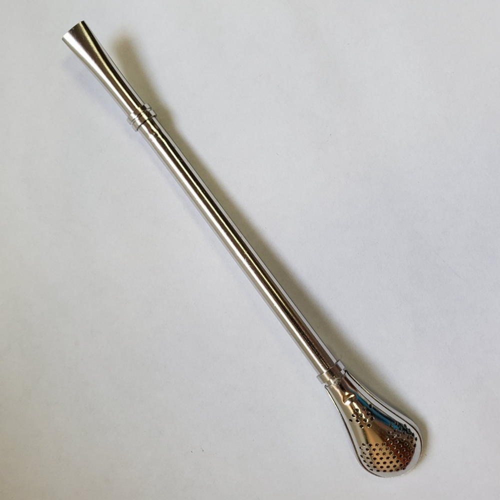 303005 Бомбилья "Классика" 18 см, металл серебристый