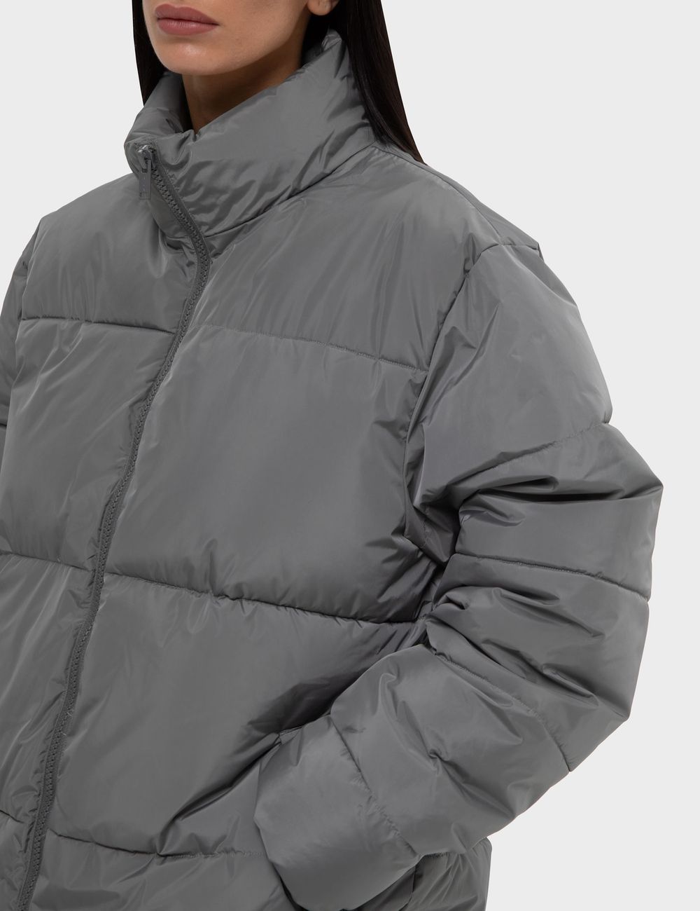 Пуховик ZNY BASIC Темно-Серый