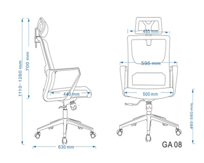 Кресло офисное GA08