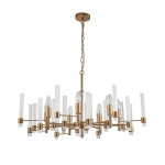 Подвесная люстра Indigo FAVARA 11040/7P Brass V000461