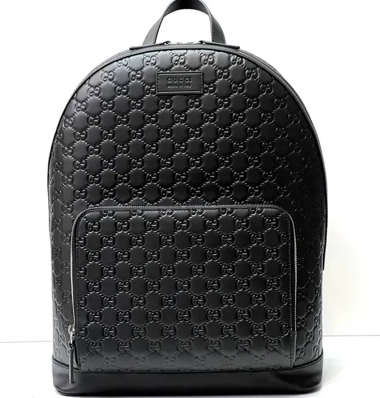 Кожаный рюкзак Gucci Signature