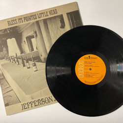 Винтажная виниловая пластинка LP Jefferson Airplane Bless Its Pointed Little Head (Япония 1969) (Без Оби)