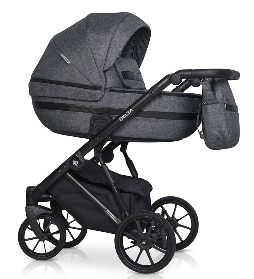 Детская коляска Riko Basic Delta 2 в 1 05 carbon