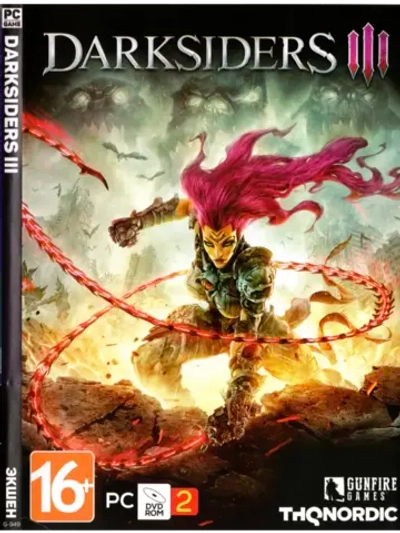 Darksiders III, игра для ПК на DVD
