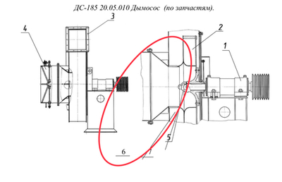 ДС-158 20.05.080 Патрубок