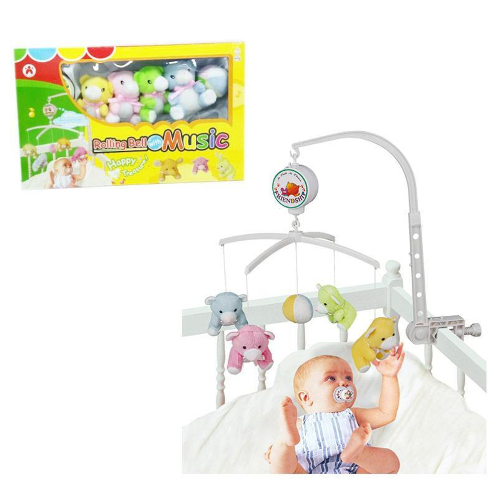 Карусель музыкальная для малышей, коробка 5203C