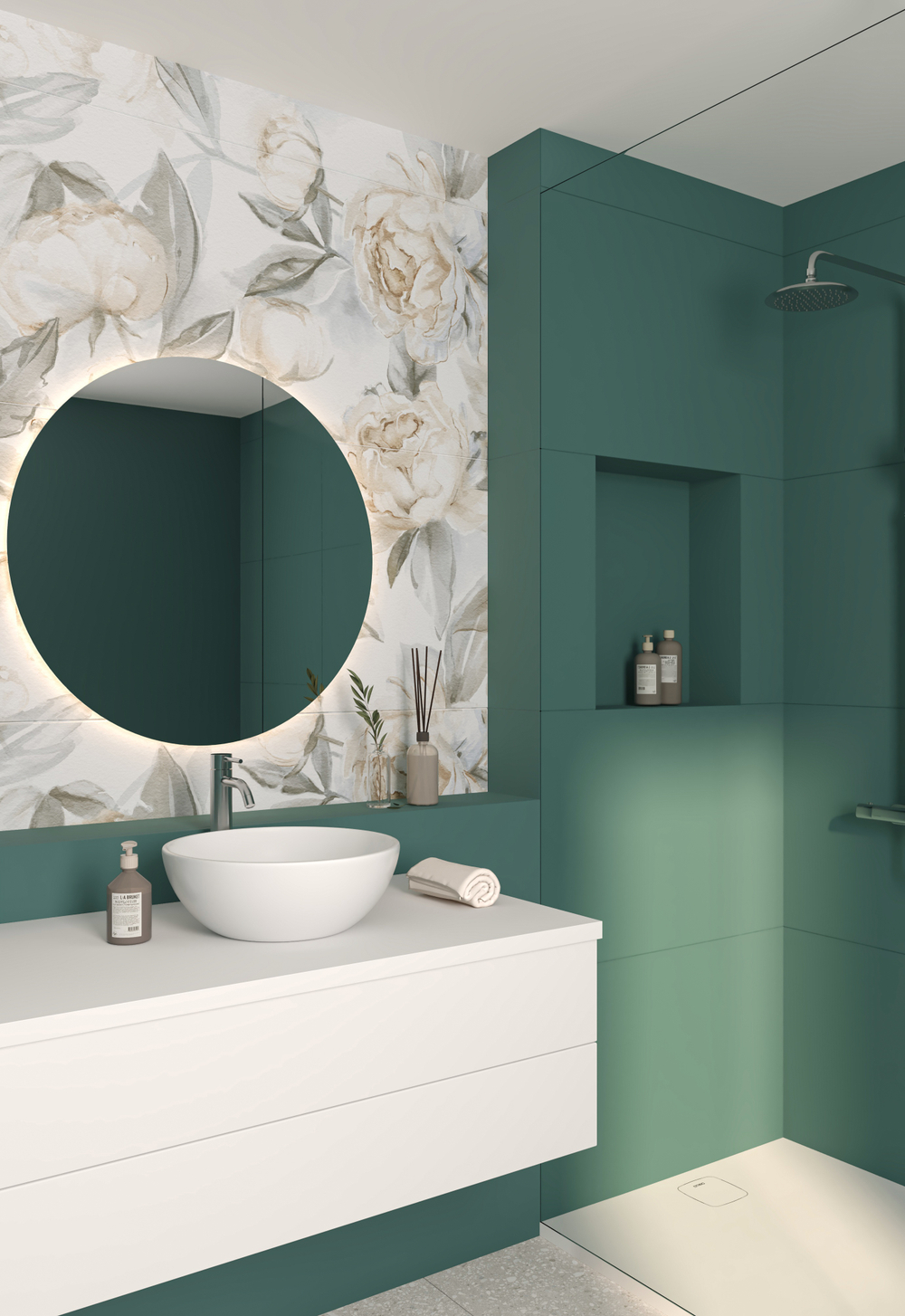 Staro Slim Elite Peonies Decor A B 60x120