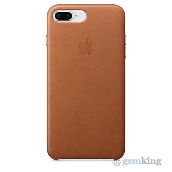 Leather Case iPhone 8/7 Plus Saddle Brown (Золотисто-коричневый)