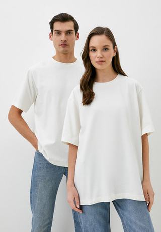 Футболка оверсайз унисекс Anyday T-shirt 02, цвет экрю