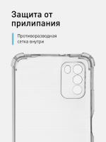 Чехол ROSCO для Poco M3 (арт. XM-PM3-HARD-TPU-TRANSPARENT )