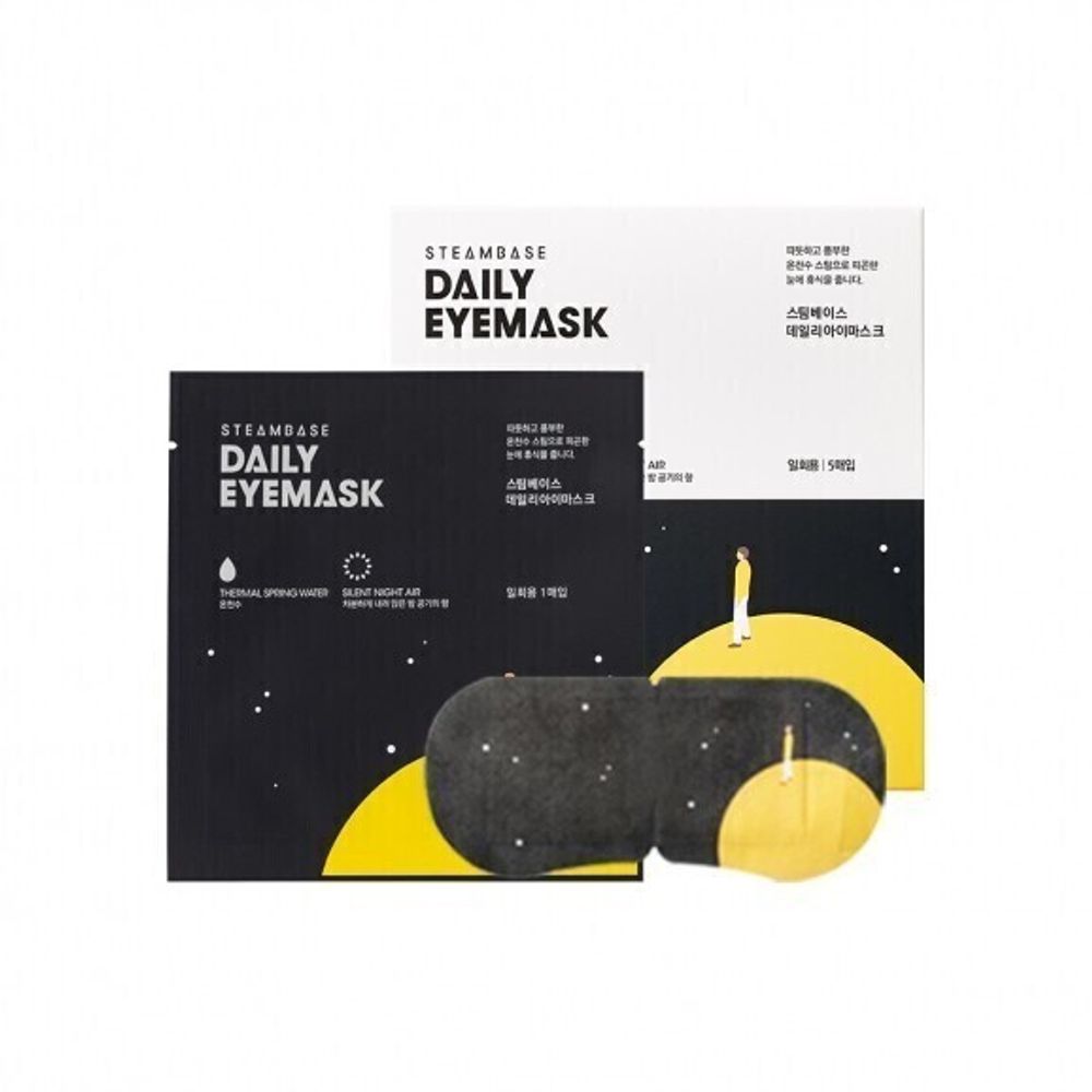 Паровая маска для глаз тихая ночь STEAMBASE Daily Eye Mask Silent Night Air