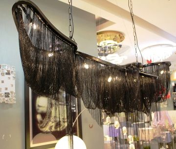 Terzani chandelier  Atlantis ( 250 cm ) black
