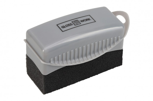 Glosswork Plastic Case Tire Applicator Поролоновый аппликатор для шин с пластиковым держателем, GWTA-10