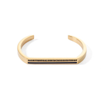 Браслет Coeur de Lion Black-Gold 0133/32-1316 16