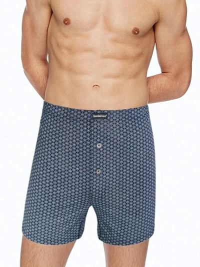 Мужские трусы-боксеры Gentlemen (Размер: XL) (Цвет: синий)