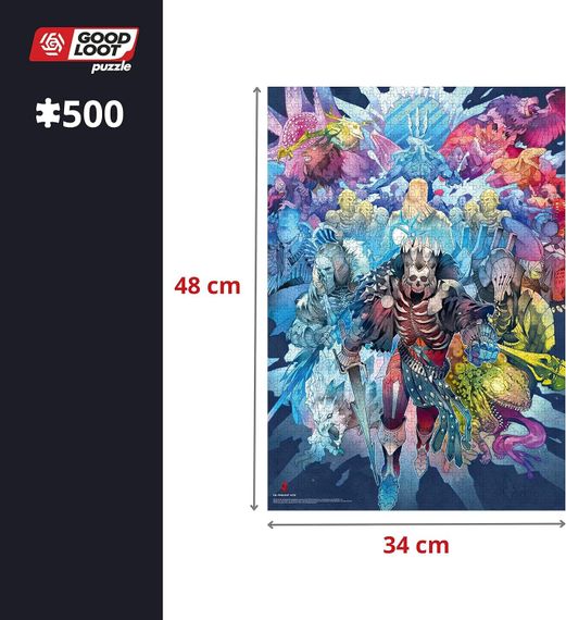 Puzzle Witcher Monster Faction Puzzles 500 pcs.