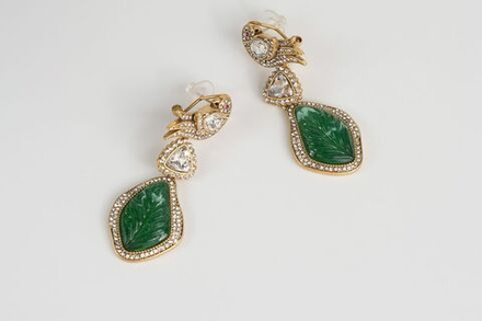 Винтажные серьги с птицами