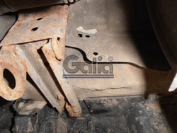 Фаркоп оцинкованный Galia R046A для Renault Scenic RX4 1999-2007(паспорт и сертификат в комплекте)(без электрики)