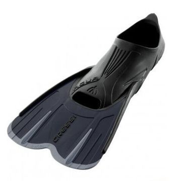 Ласты Cressi Agua Short черно-серые