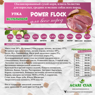 Акари Киар Павер Флок Дак Утка