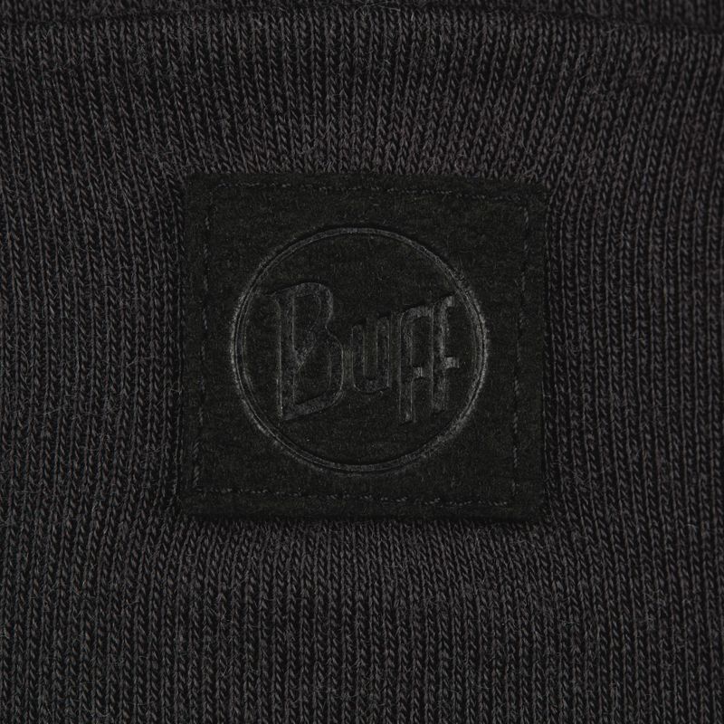 Теплая шерстяная шапка-бини Buff Black 2020 Фото 5