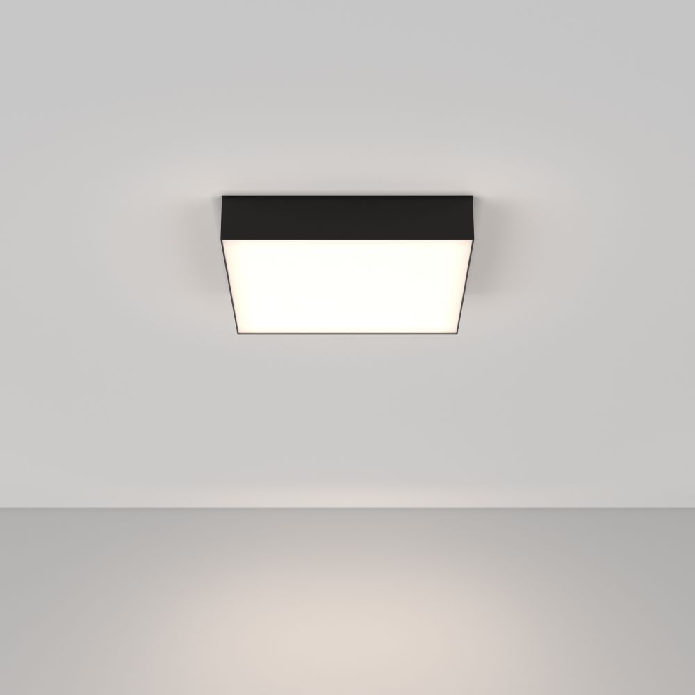 Светильник потолочный светодиодный Maytoni Zon C032CL-36W4K-SQ-B