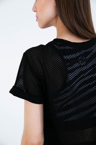 T-Shirt Black mesh