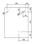 Сушилка сенсорная 2050 W нерж. сталь BIGFLOW 01451.W белый