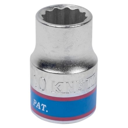 Цена на KING TONY (333010M) Головка торцевая стандартная двенадцатигранная 3/8", 10 мм