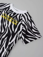 Платье в садик для девочки с принтом