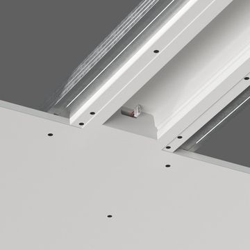 Торцевой элемент (заглушка) встраиваемой профильной гипсовой системы 2 шт SN 341 белый Saber 100.1 Stellanova