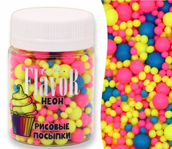 Посыпка рисовая Mr.FlavoR "Неон" 2524, 50 гр