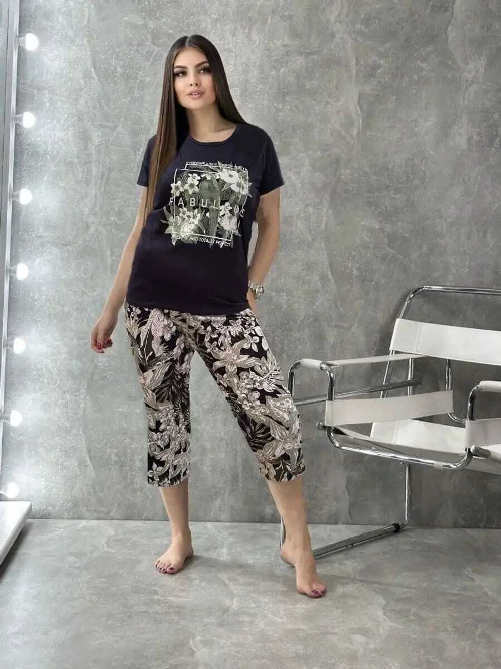 К/ж бриджи+футболка КЖ00026 норма