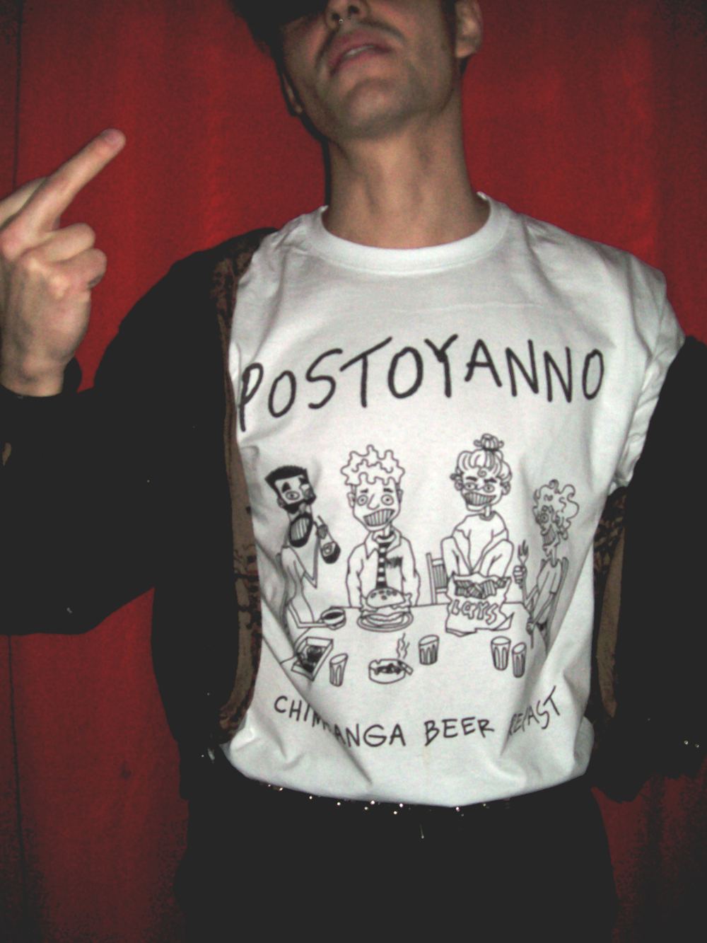 Футболка «Chimicanga Beer Repast» white