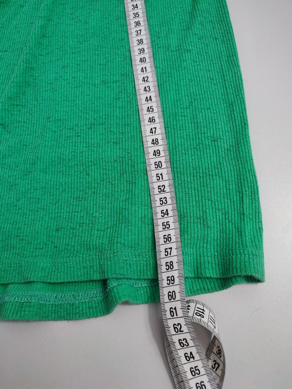 Футболка зеленая базовая 46 размер