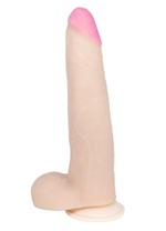 LOVETOY ANDROID V 22 см – фаллоимитатор с мошонкой на присоске, телесный, неоскин