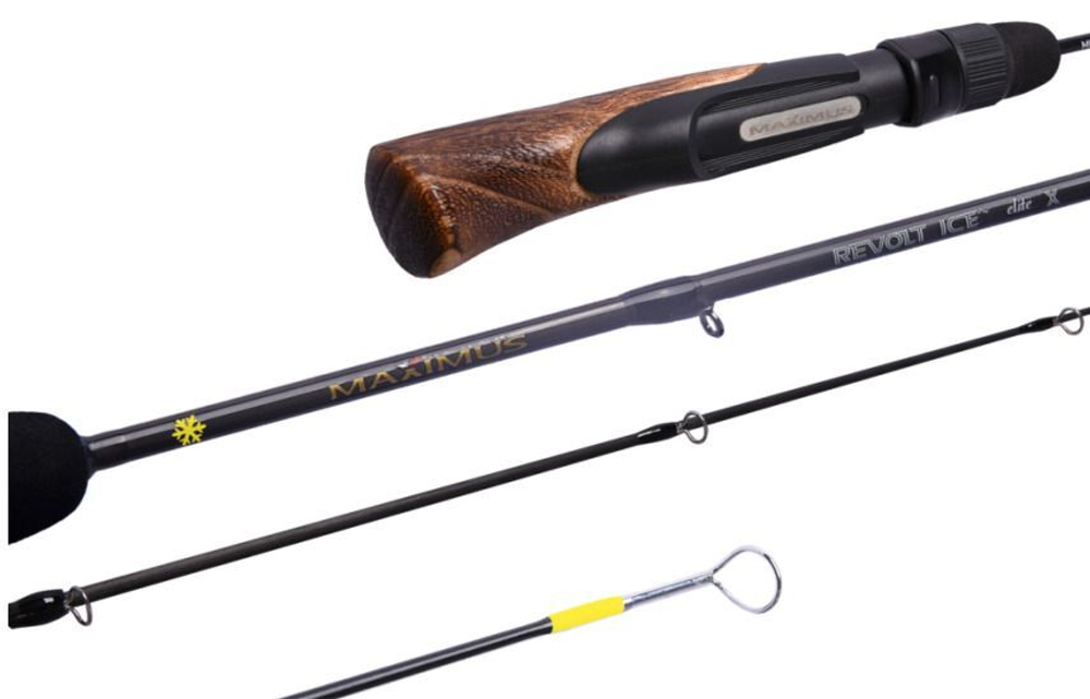 Удочка для зимней рыбалки Maximus REVOLT ICE ELITE XM 301M 0,75м до 30гр (MIRRIEXM301M)