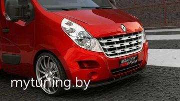 Диффузор переднего бампера на Renault Master Mk3