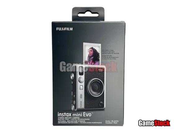 Фотоаппарат моментальной печати Fujifilm Instax Mini Evo Black