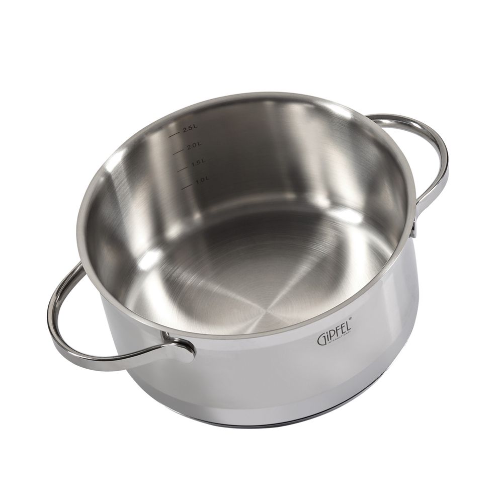 Кастрюля из нержавеющей стали Gipfel Victory 1368 20 см/2,6 л
